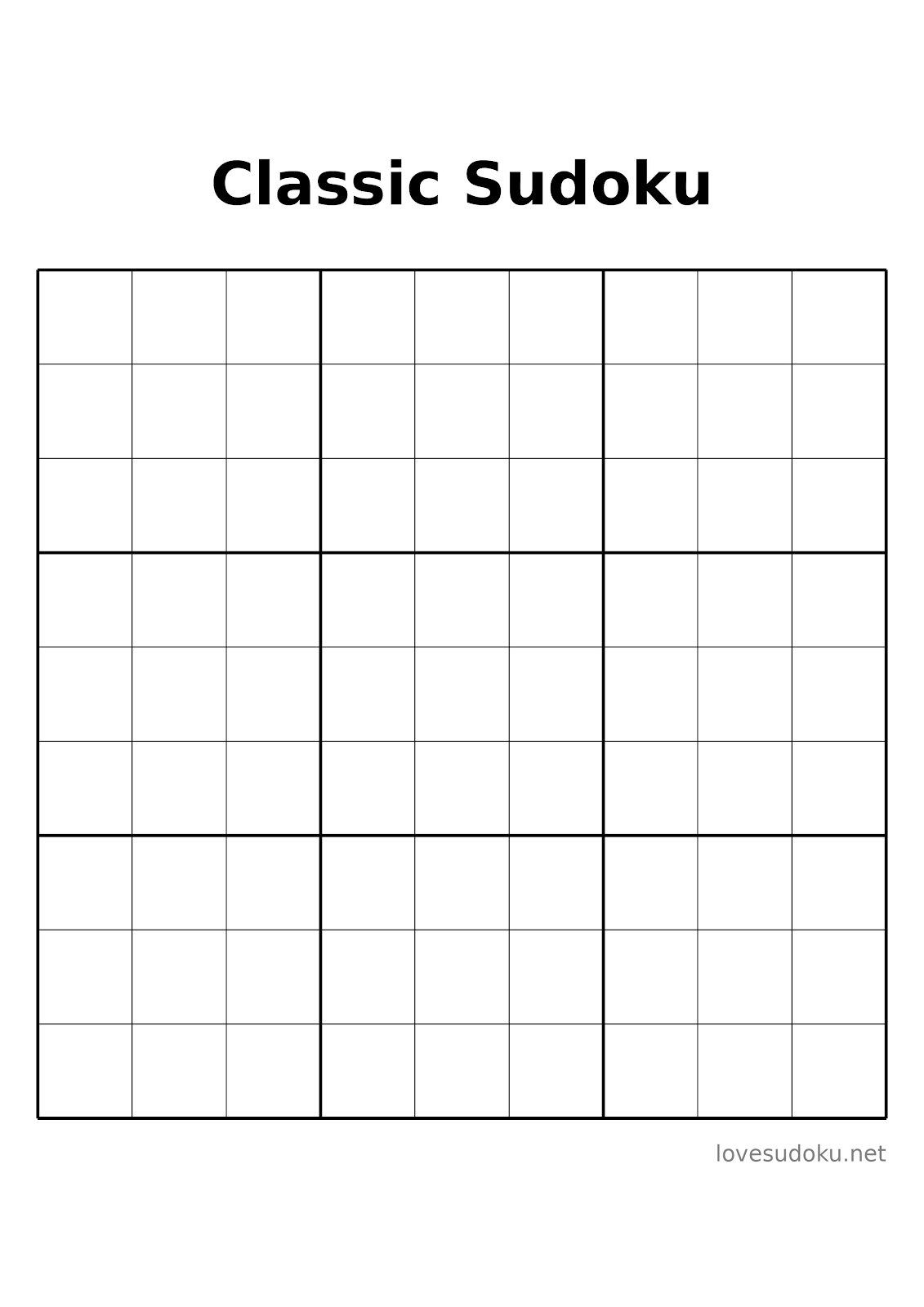 answer key to sudoku puzzles